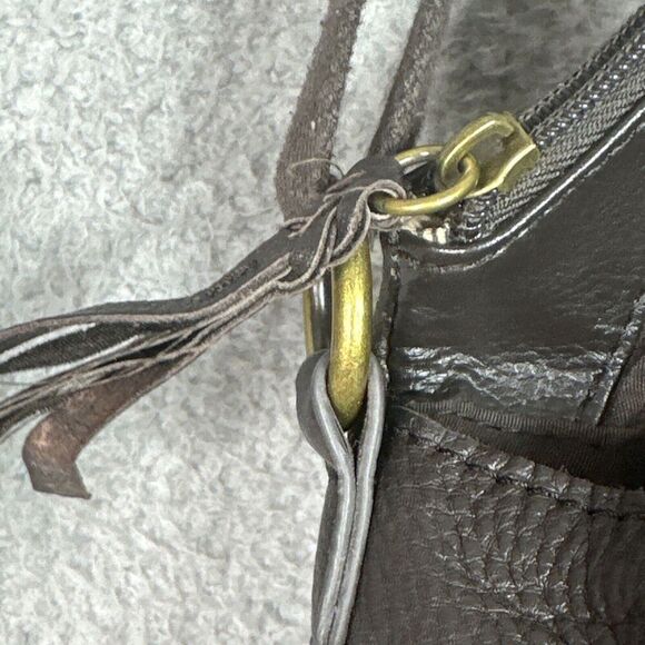 The Sak Deena Leather Crossbody Bag Brown ad - Picture 7 of 16